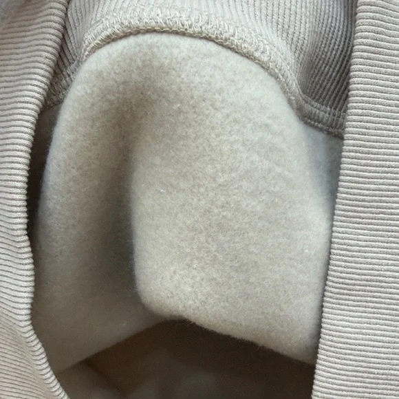 Sunkissed Beige Hoodie and Shorts Set - Picture 3 of 7